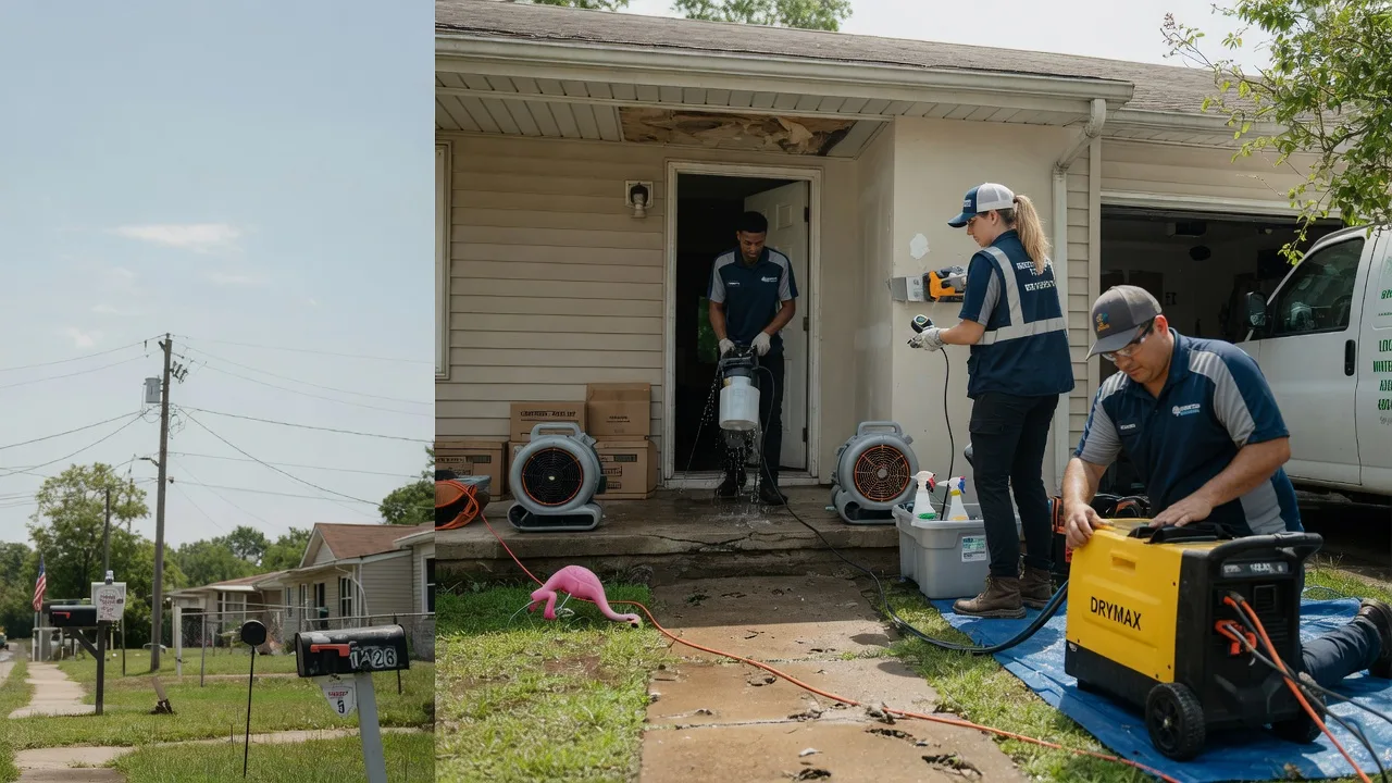 Storm Damage Water Removal in Edwardsport, IN near me